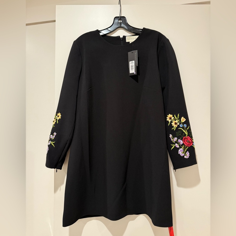 Sachin + Babi Lily Dress - Noir Bouquet